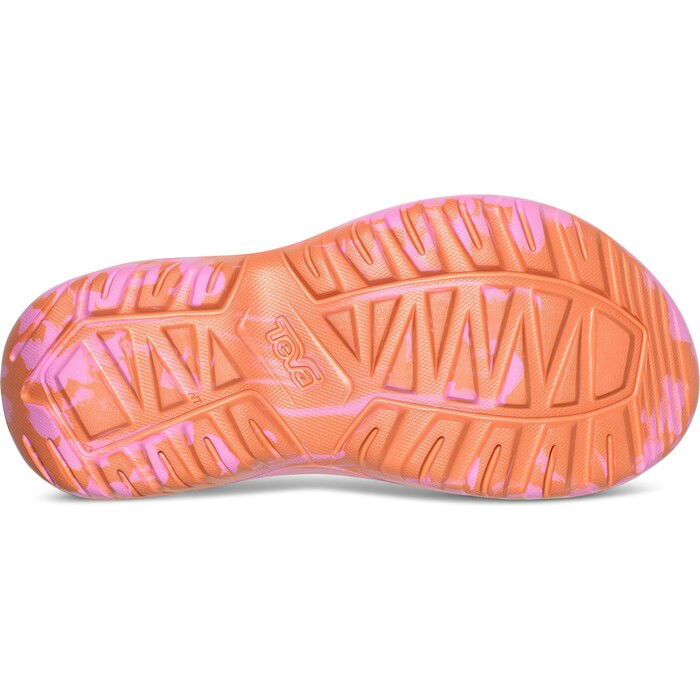 2024 Teva Womens Hurricane Drift Huemix Sandals 1134351 - Peach Bloom Swirl